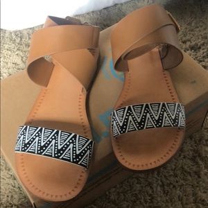 indigo rd. straps sandals